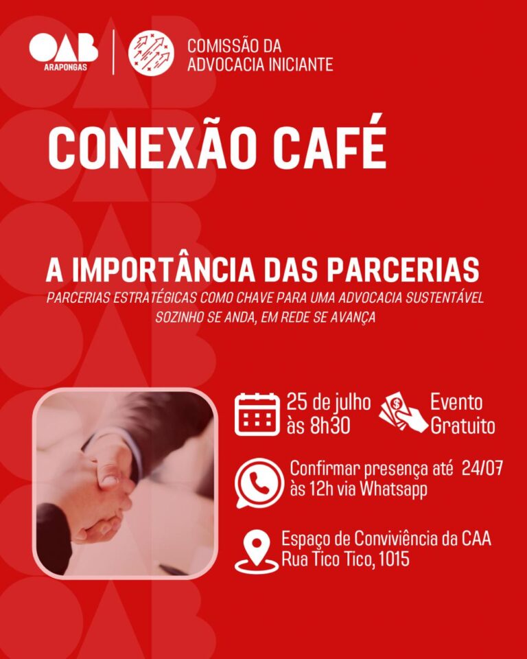 Conexão Café: A Importância das Parcerias 25.07.2025