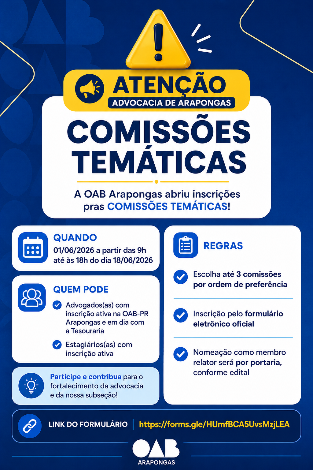 COMISSAO TEMATICA